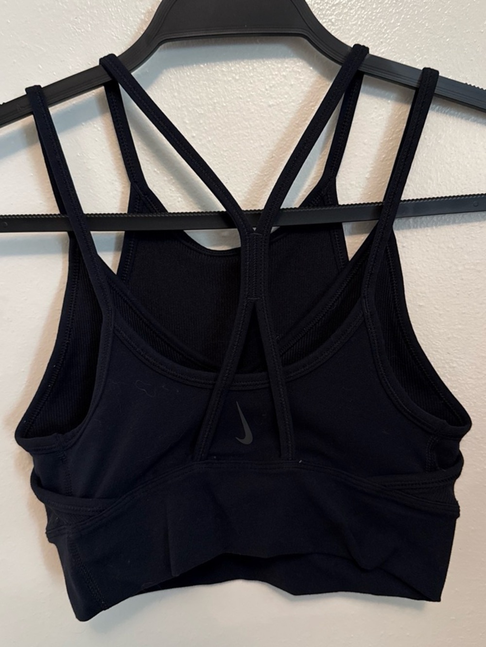 Nike Black Strappy Low-Impact Sports Bra